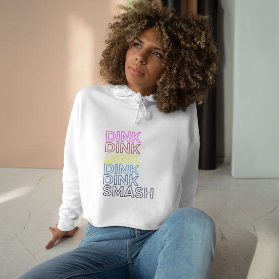 Women's Dink Dink Smash - Crop Hoodie